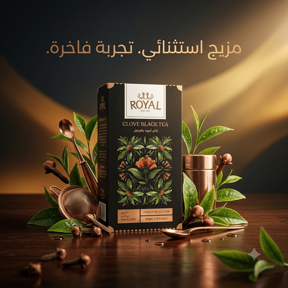 ROYAL CLOVE BLACK TEA - AsrarHawa